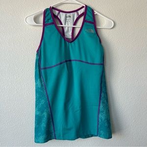 North Face Athletic Top with Built In Bra